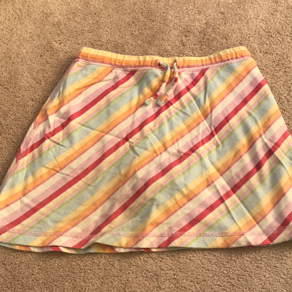 Striped skirt skirt